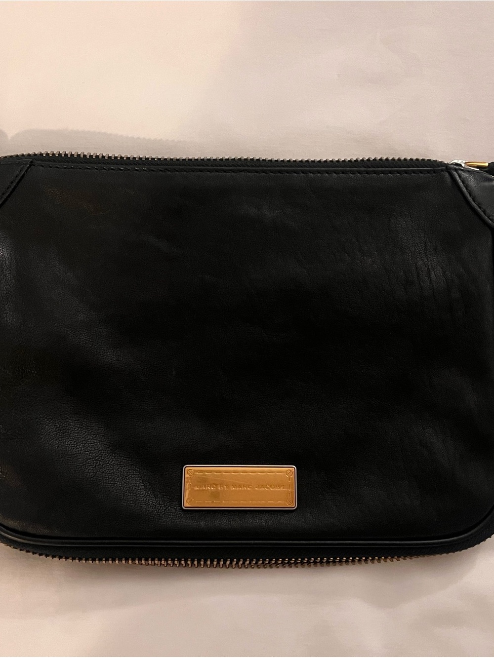 Marc by Marc Jacobs Black Leather Clutch